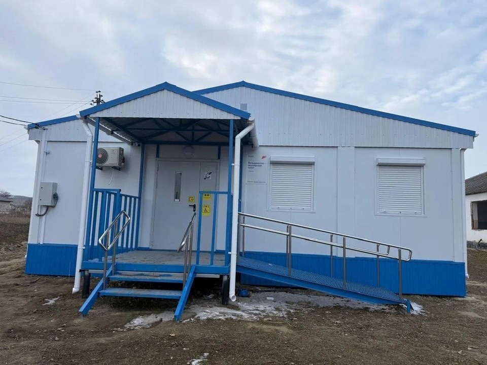    На Ставрополье с 2022 года построили 25 фельдшерско-акушерских пунктов. Фото: соцсети Владимира Владимирова
