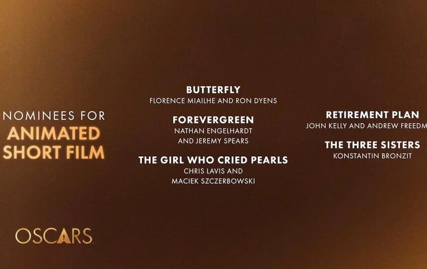    Работа Константина Бронзита будет бороться за "Оскар".скриншот с сайта Oscars.org