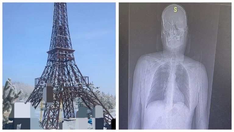 Саратовский недофранцуз упал с Эйфелевой башни и остался жив