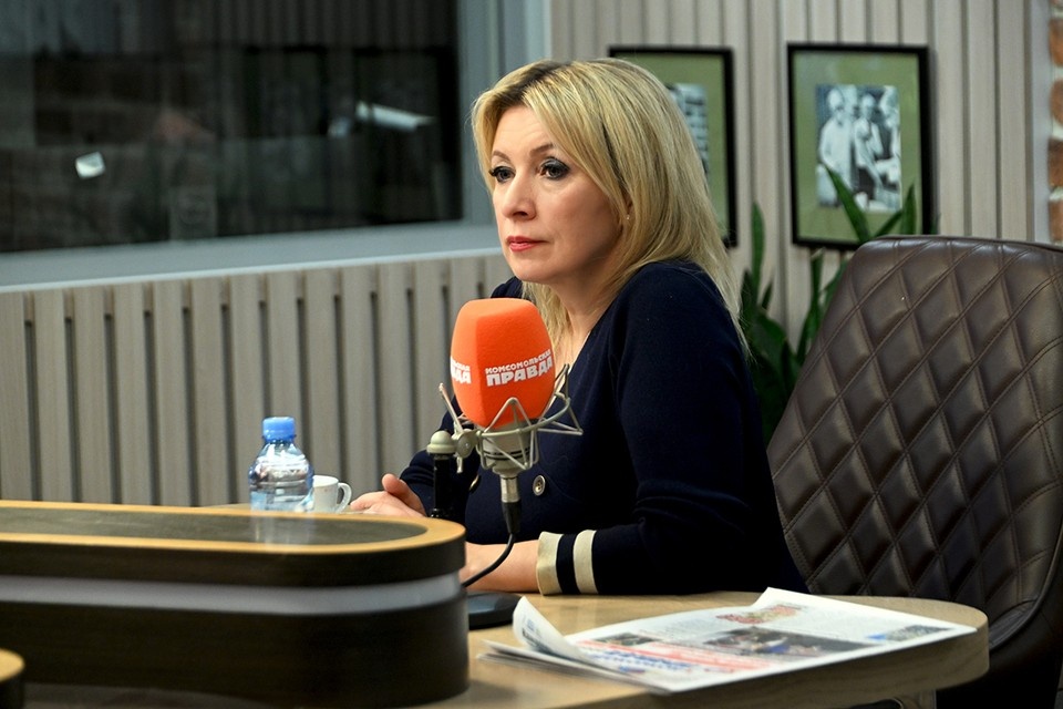    Мария Захарова Евгения ГУСЕВА