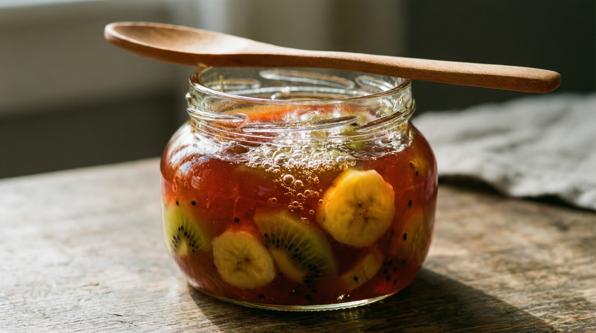 Варенье из киви и бананов