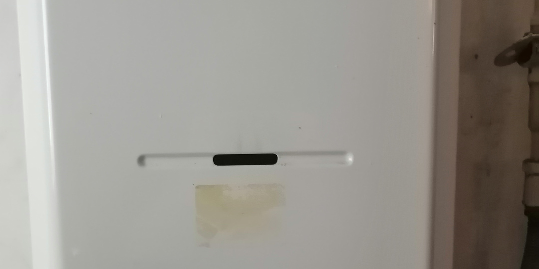 Ура, нам починили газовую колонку.