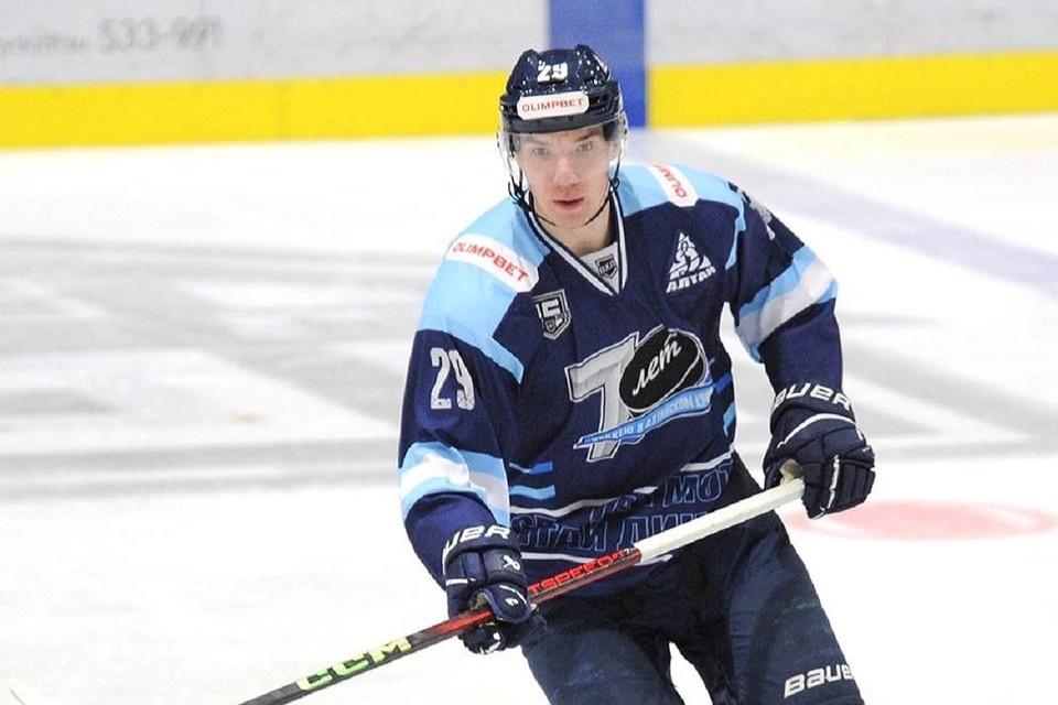    Нападающий Булавчук покидает новосибирский клуб. Фото: ХК «Сибирь»