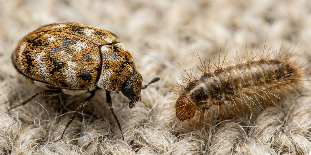 Уничтожение кожеедов в квартире: как навсегда избавиться от скрытого вредителя
