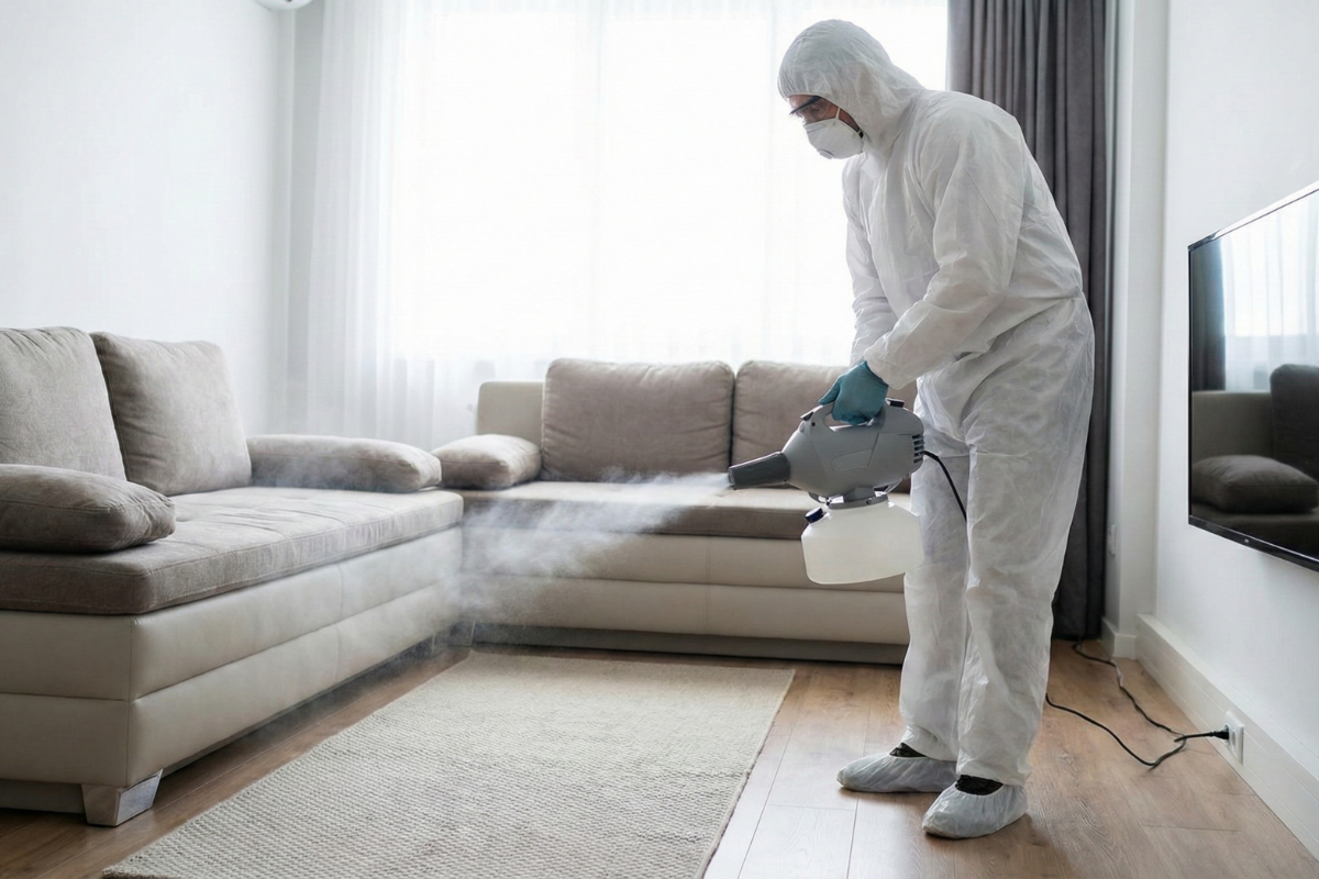 обработка холодным туманом