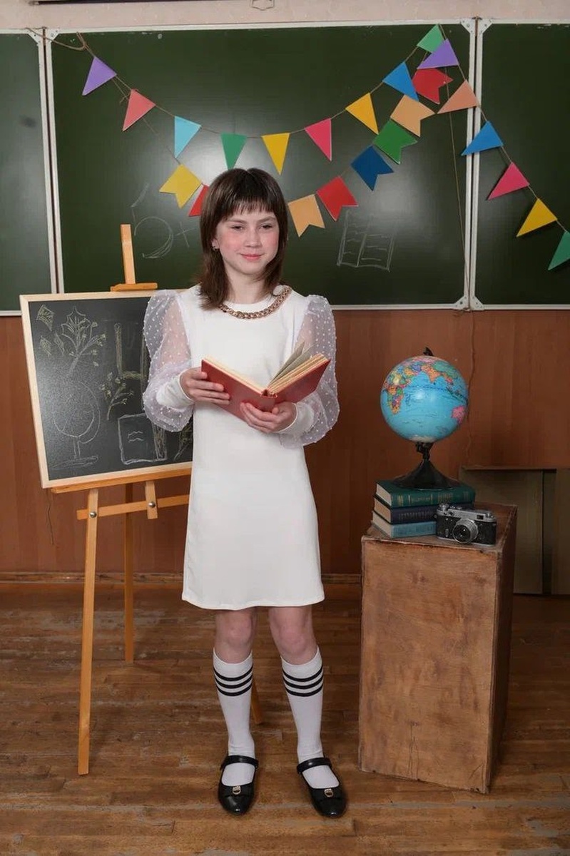    Карина учится в особенном классе. из архива героя публикации