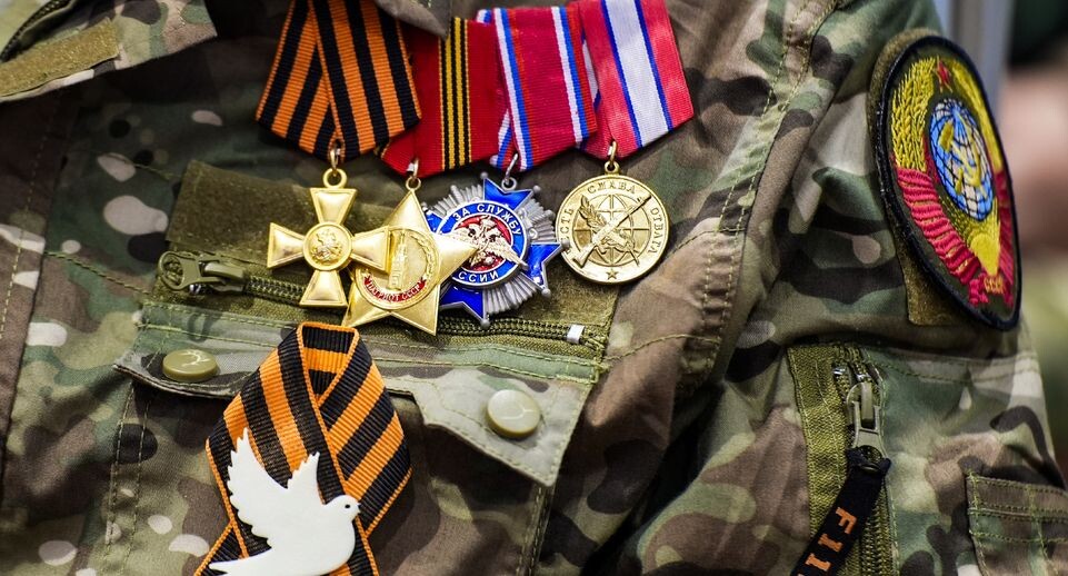    Вручение госнаград подмосковным добровольцам из отряда БАРС / Медиасток.рф