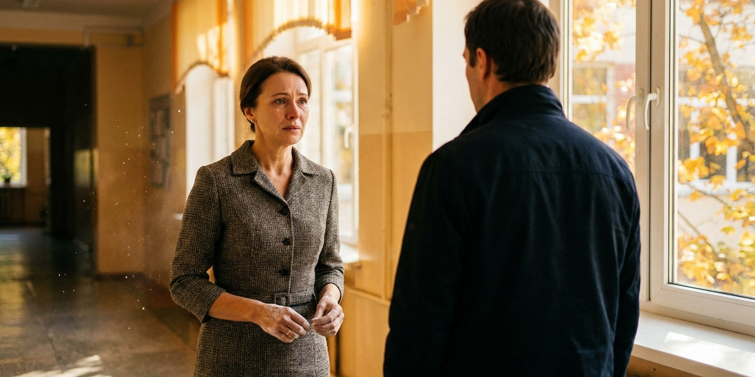 Учительница узнала в новом директоре школы мальчика, которого 25 лет назад спасла от детдома. Он узнал её тоже но не сразу это показал