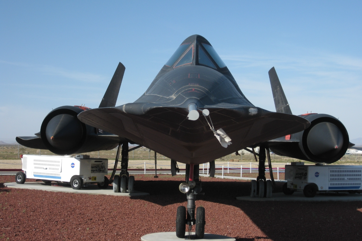 Этот самолёт SR-71 Blackbird поднивал на уши ПВО Москвы в СССР.