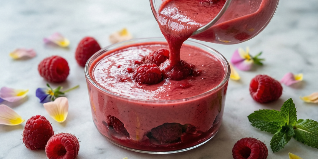 Малиновый кули-крем с кусочками ягод — соус, который сам себе десерт