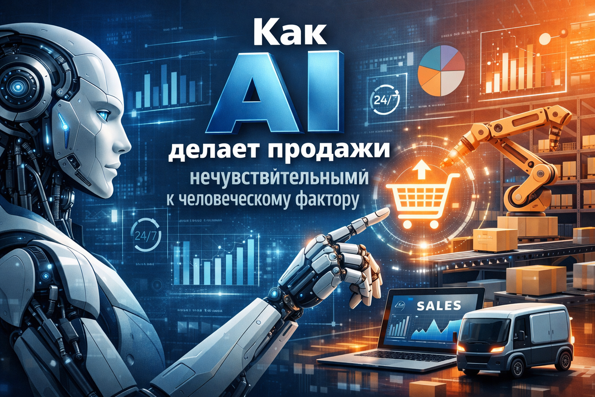    Как AI делает продажи нечувствительными к человеческому фактору Никита Титов