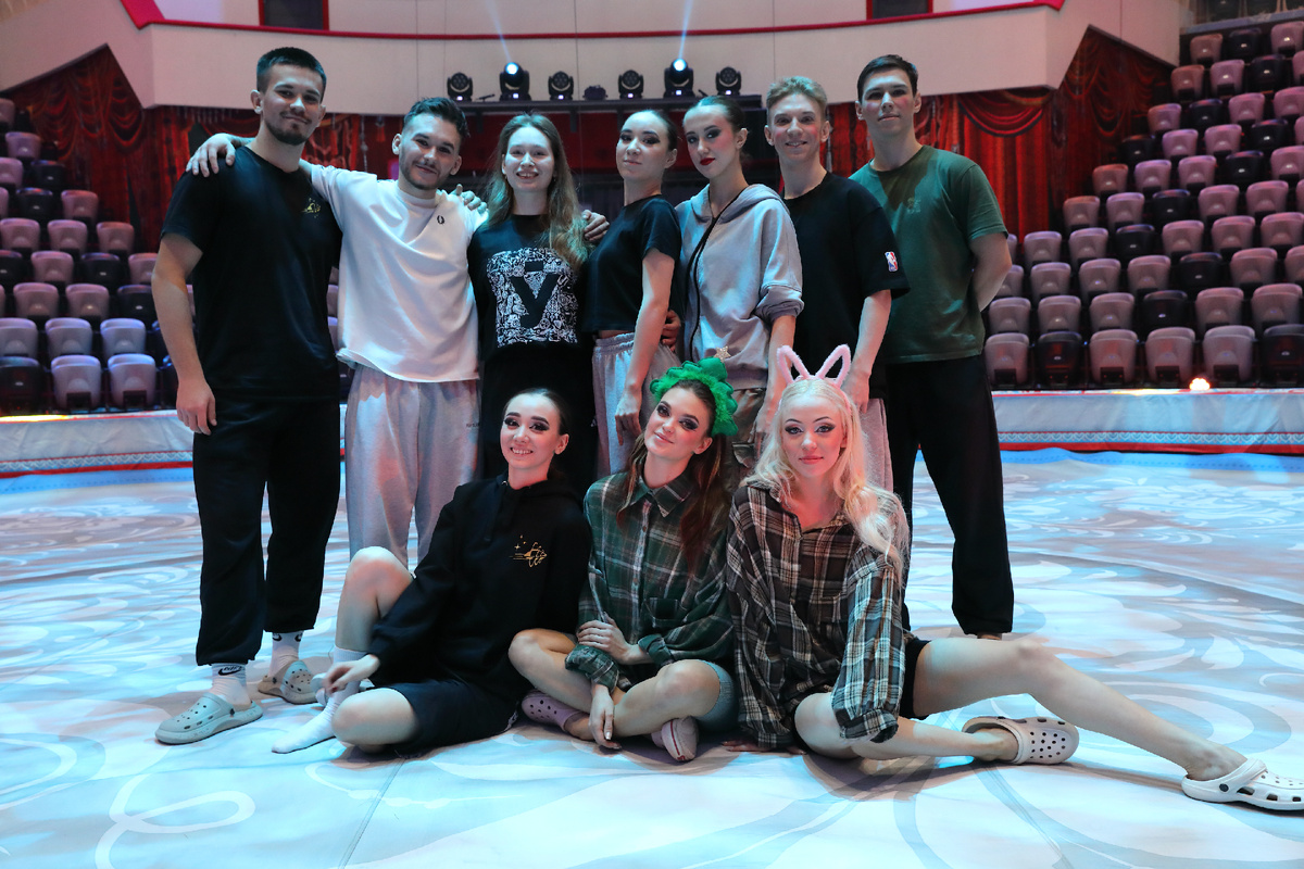 Артисты балета Казанского цирка, фото Казанский цирк