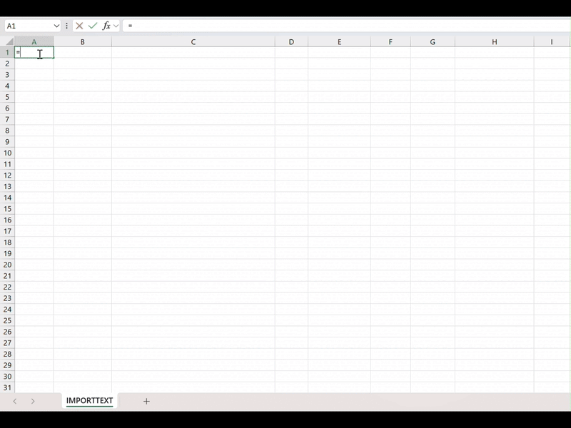 Изображение: Microsoft. Функции импорта текста в "Microsoft Excel".