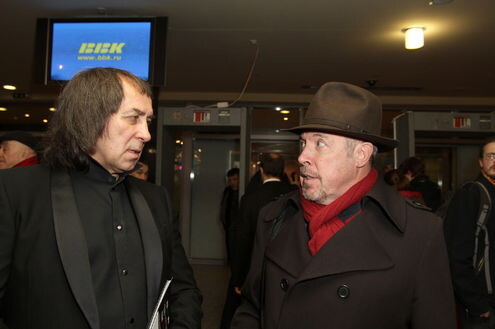 Александр Иншаков и Андрей Макаревич* Фото из открытых источников