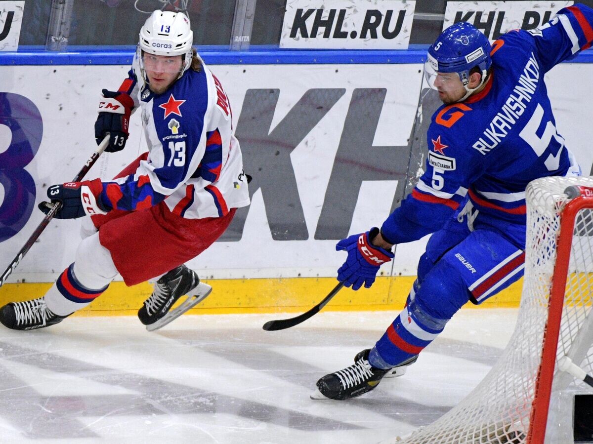    Хоккей. КХЛ. Матч СКА - ЦСКА | © РИА Новости / Александр Гальперин