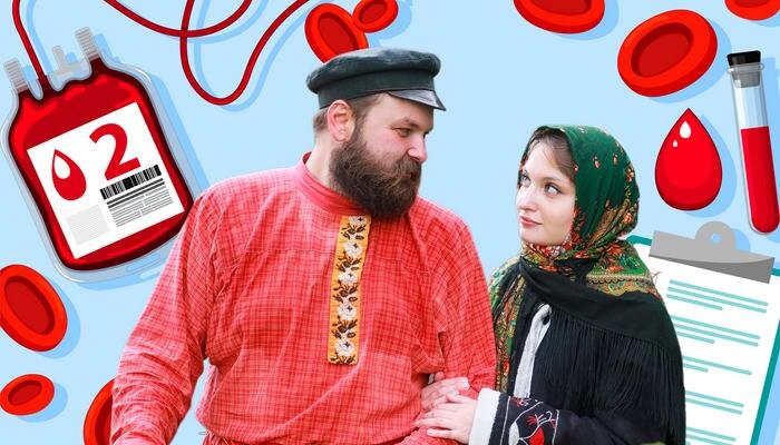 Вторая группа крови: почему её называют «крестьянской» и что это значит. Обложка © Коллаж © Life.ru. Фото © Shutterstock / FOTODOM / alexkich © Freepik / brgfx