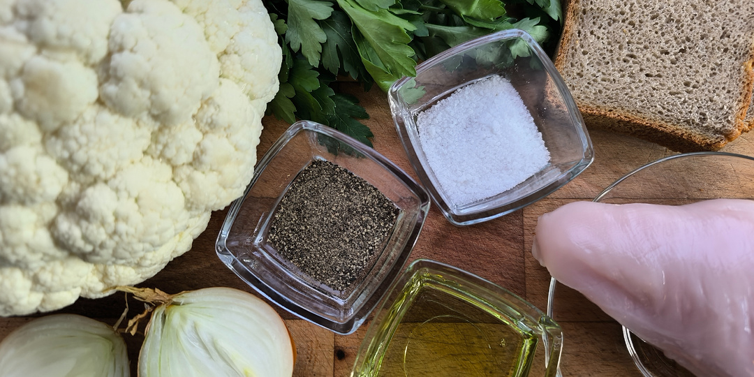 ПП-шная еда. Суп-пюре из цветной капусты с курицей. Или как я сразу три блюда готовила.