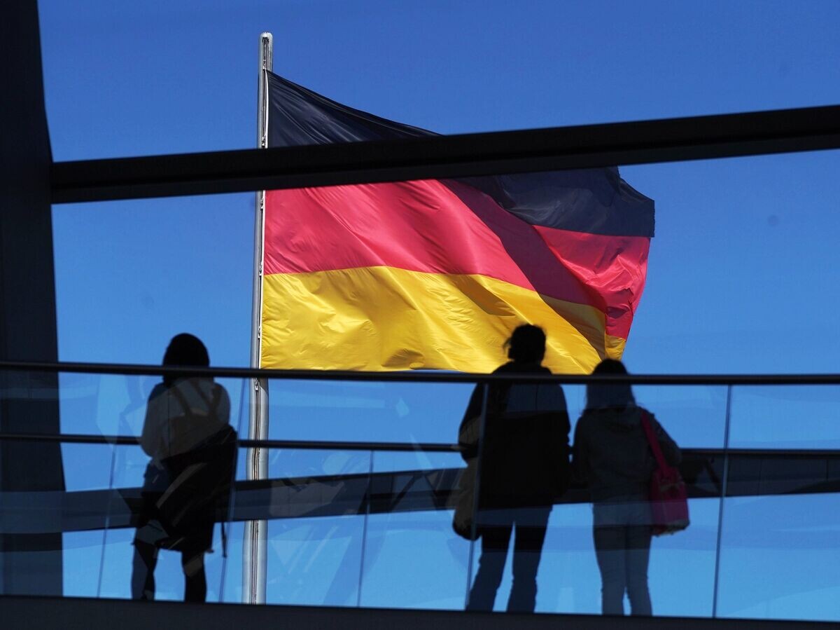    Посетители на смотровой площадке Рейхстага | © РИА Новости / Игорь Зарембо