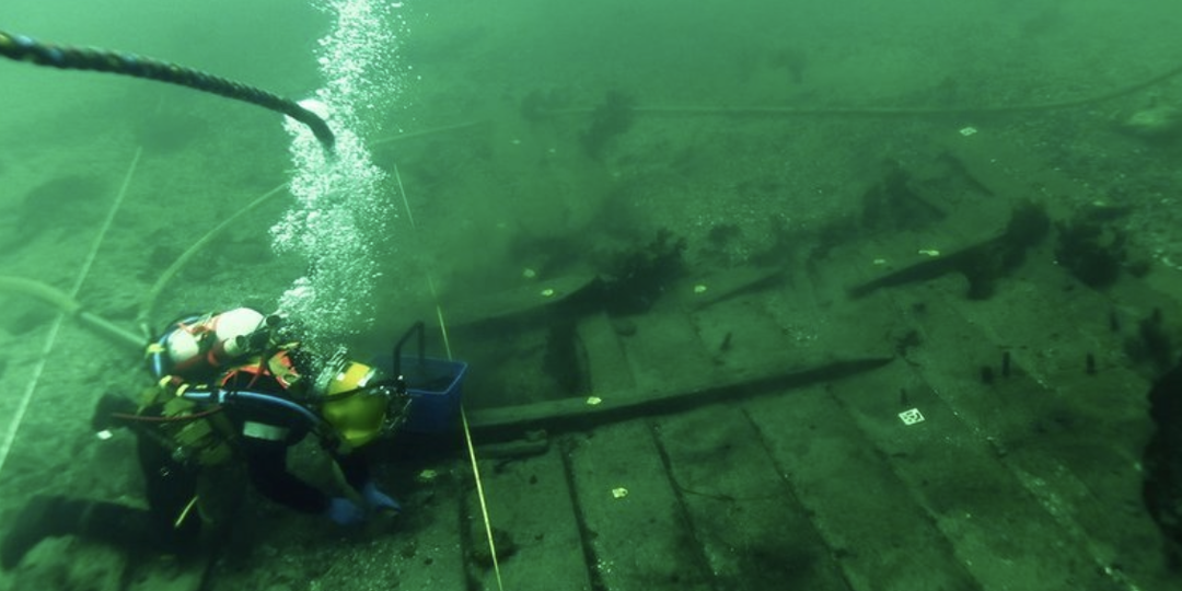 У берегов Дании найдено гигантское средневековое суперсудно