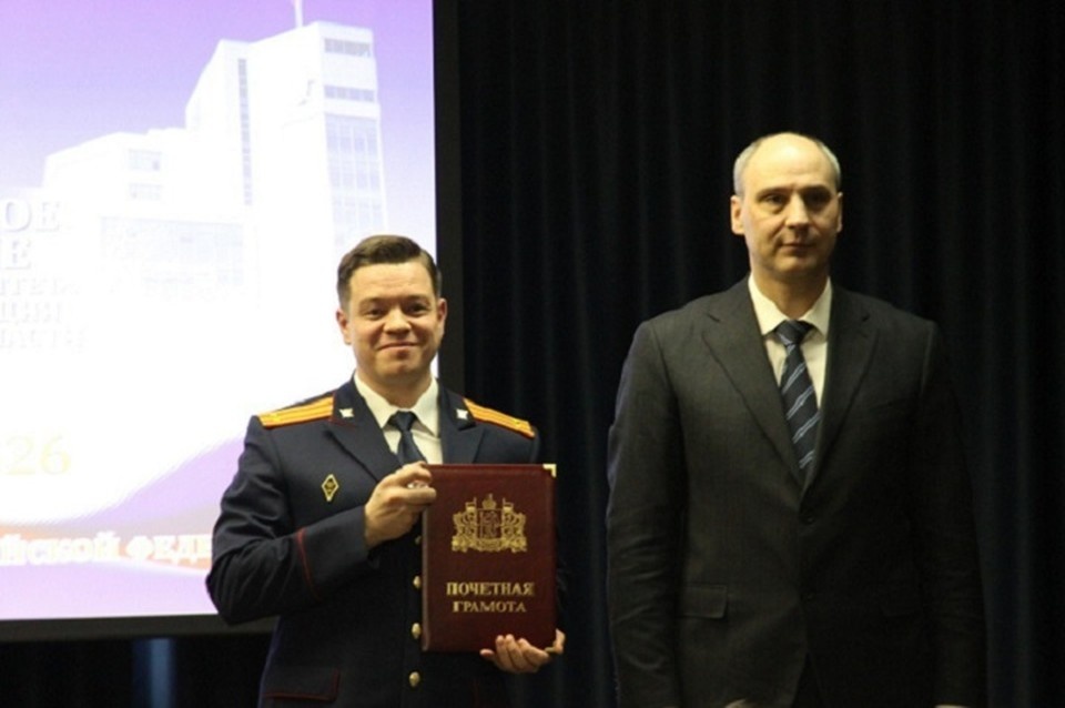    В рамках торжества состоялась церемония награждения сотрудников ведомства. Фото: пресс-служба СУ СКР по Свердловской области