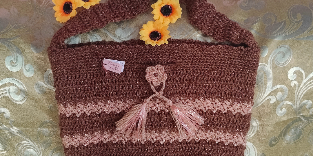 Нашла классные ниточки для вязания сумки!Сумка-шоппер крючком!Подробный МК!