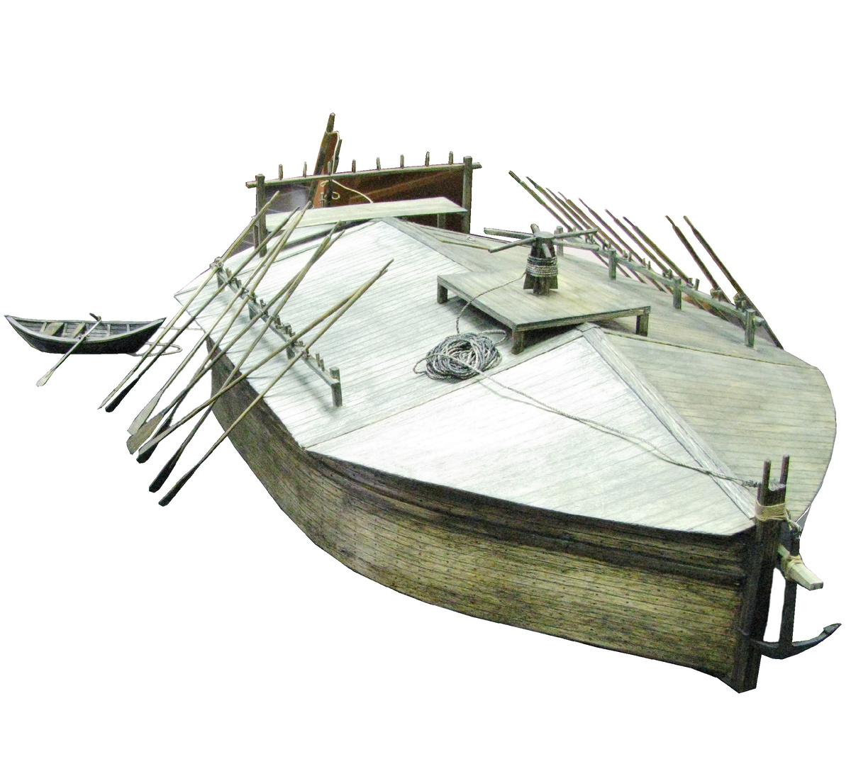 Дощаник XVII век, автор Кухтерин С.А.