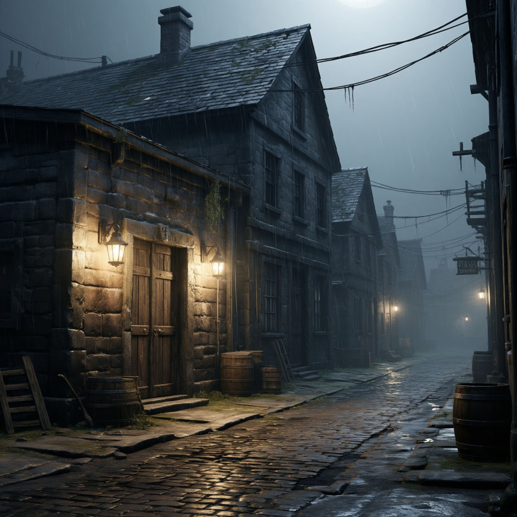 ГЛУХАЯ УЛИЦА И СЛЕДЫ МЕЖДУ МИРАМИ