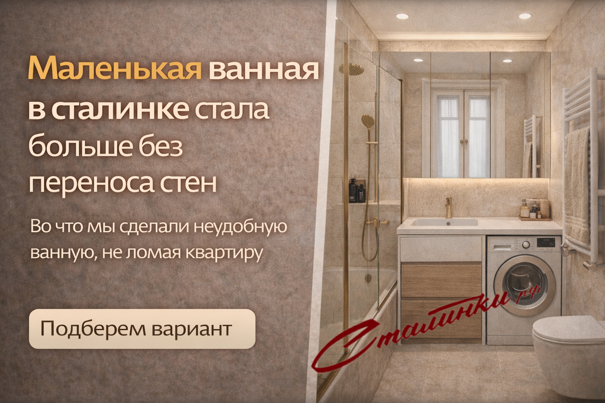Ремонт ванной в сталинке - Сталинки.рф