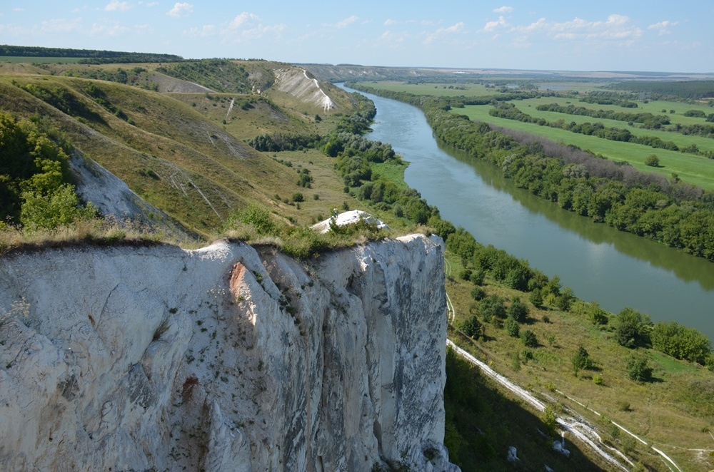 Белая гора на берегу Дона