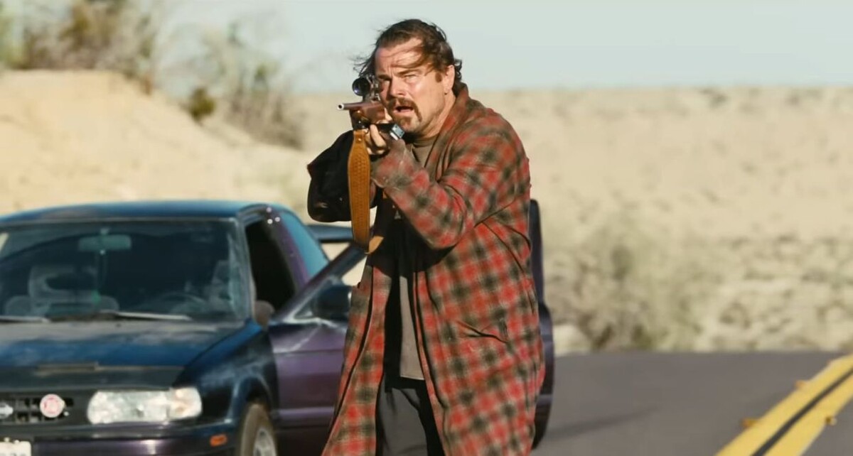    Леонардо Ди Каприо в фильме "Битва за битвой"Кадр из видео