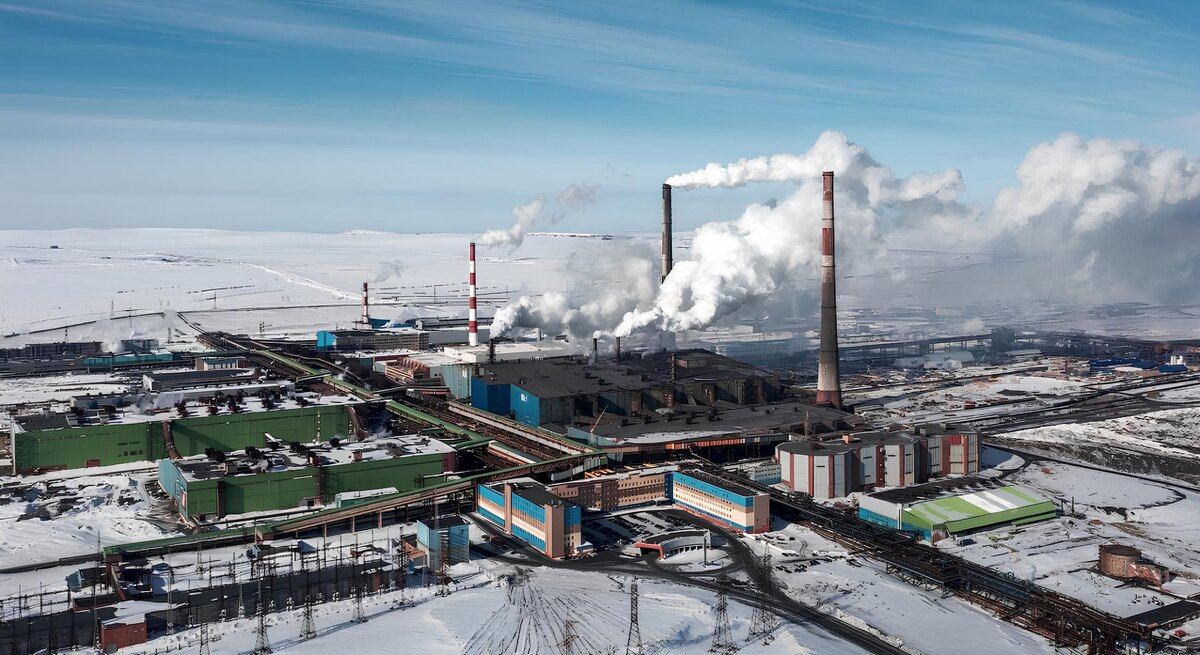 Завод "Норильский никель". фото: яндекс.