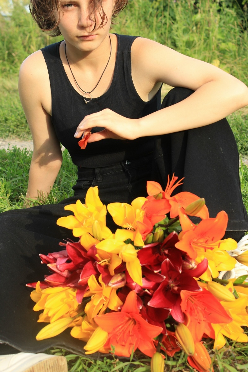 Работа старшей дочери. Фото из личного архива.