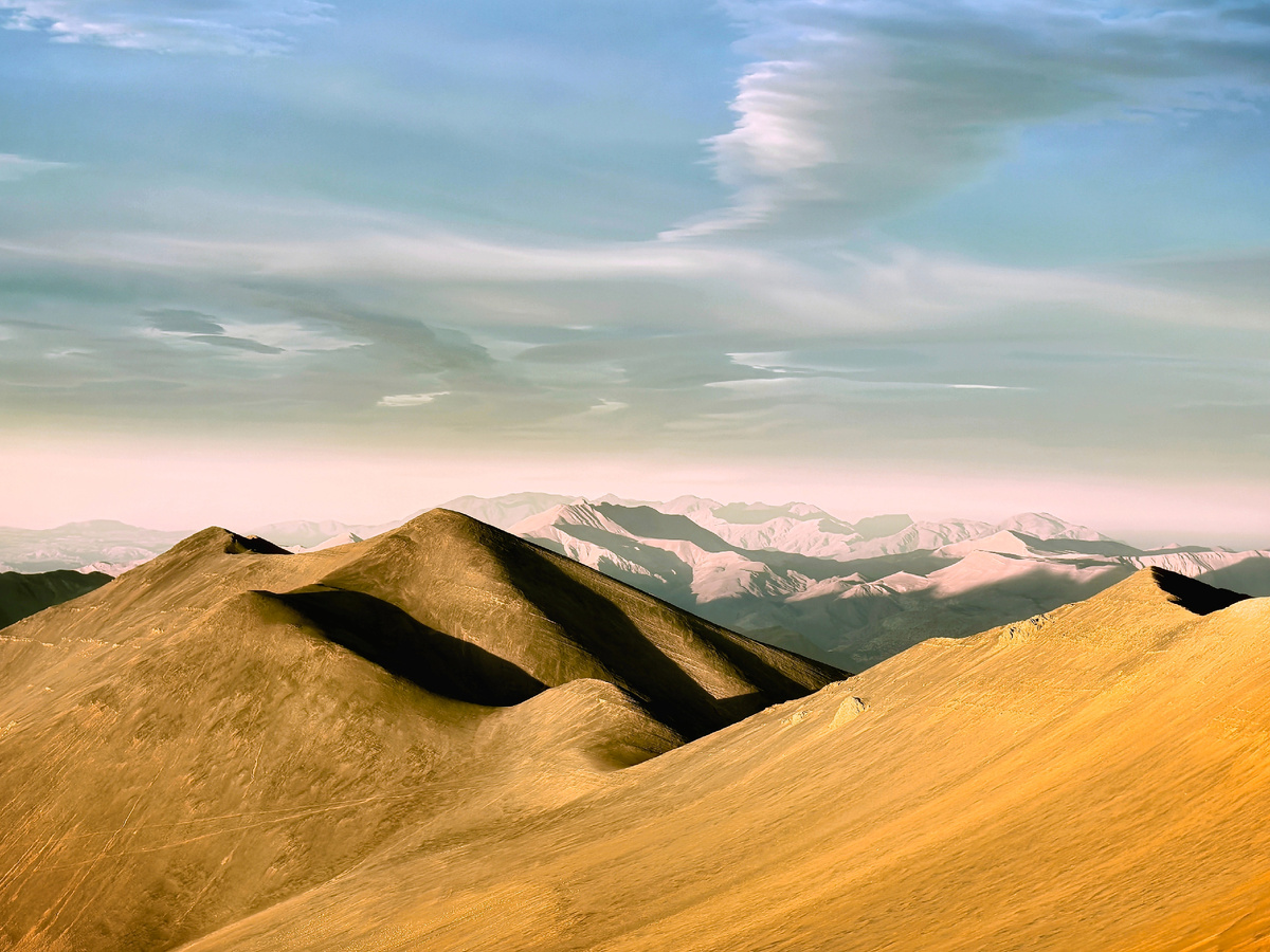 Вид с вершины Мгун