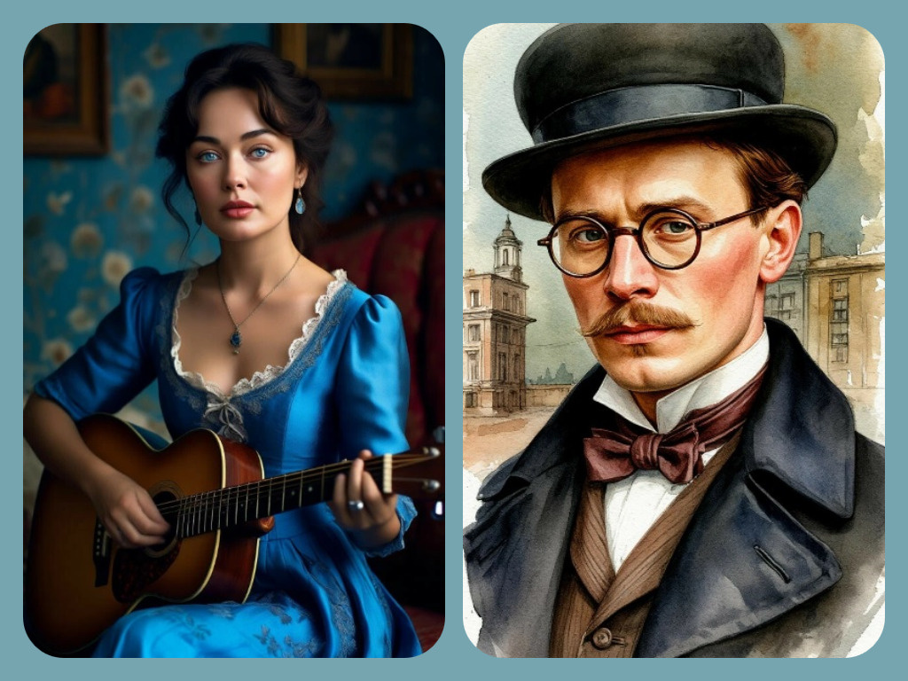 Чёрный человек Юлий Карандышев, и тень двойственности.
 
