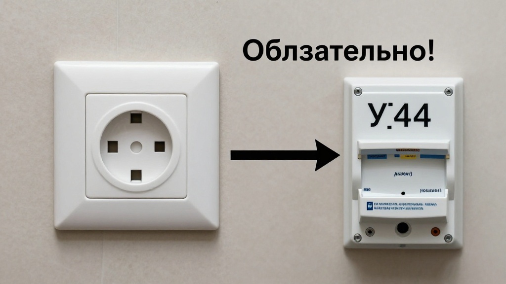 Ключевые элементы безопасности: розетка и УЗО.