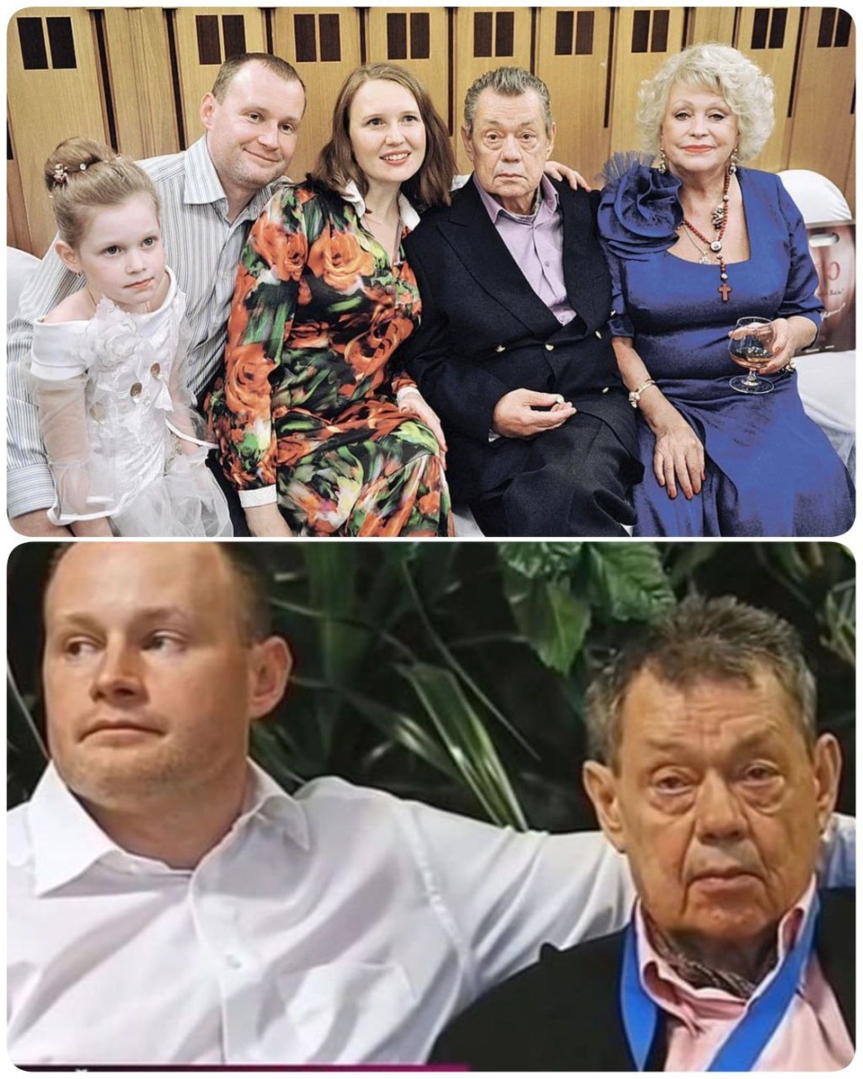 Николай Караченцов после с сыном, фото