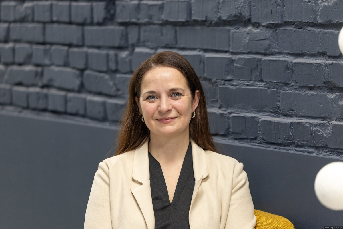 Солистка ансамбля русской музыки «Псков» Елена Федина. Фото: ПАИ