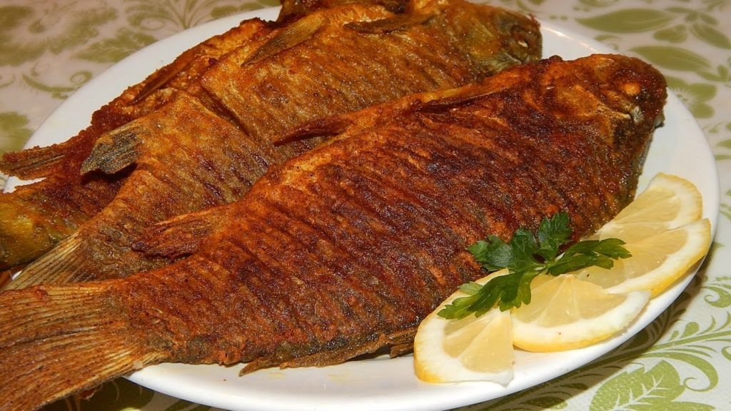 Жареный карась