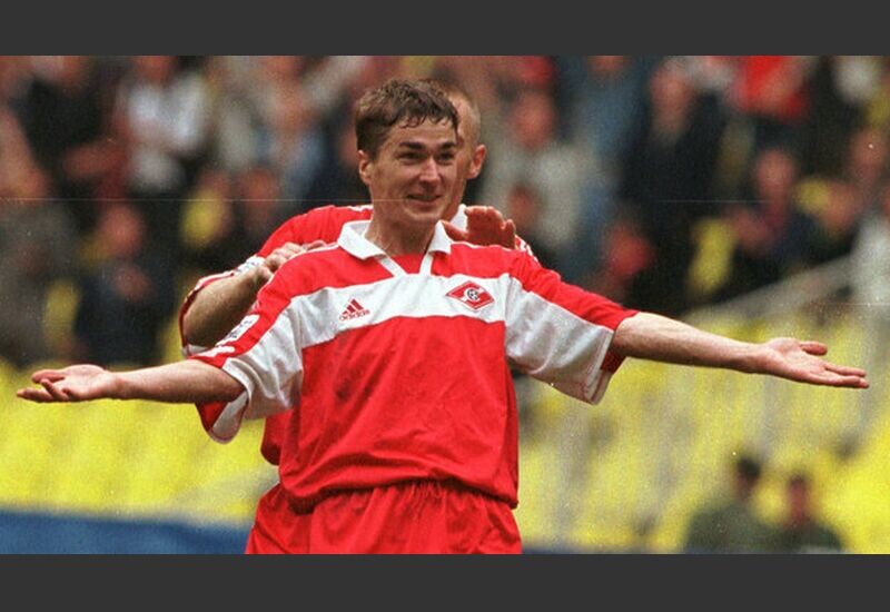 Виктор Булатов в Московском Спартаке. Выступал за клуб с 1999 по 2001 годы