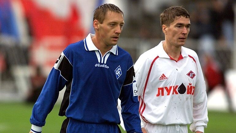 Виктор Булатов в Московском Спартаке. Выступал за клуб с 1999 по 2001 годы