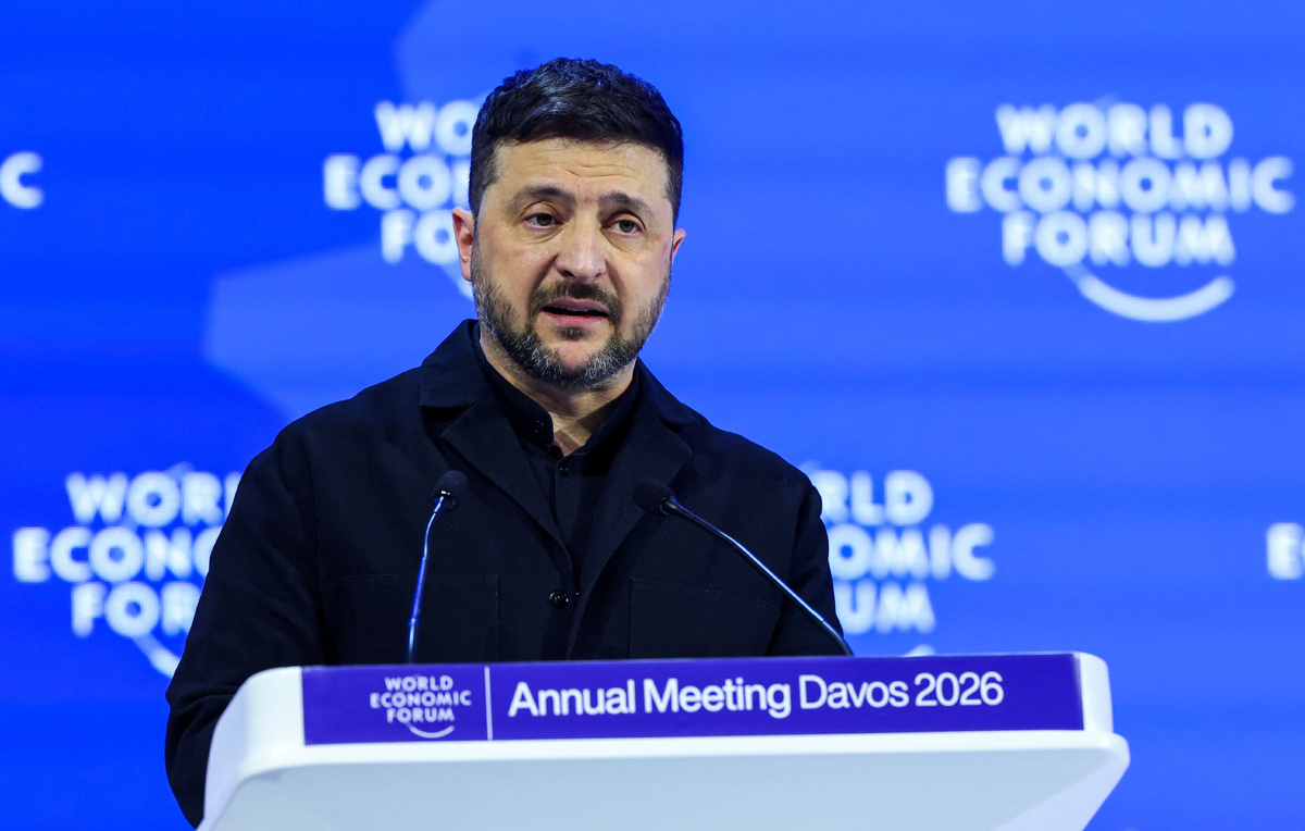    Владимир Зеленский  REUTERS/Denis Balibouse