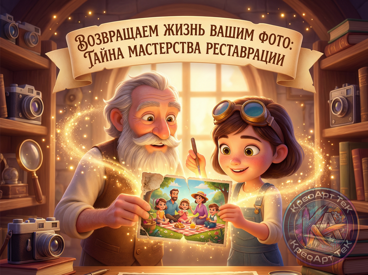 ВОЗВРАЩАЕМ ЖИЗНЬ ВАШИМ ФОТО