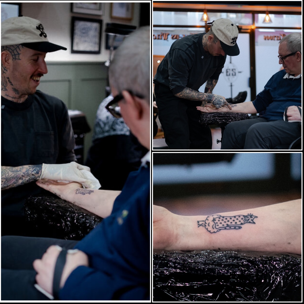 Спустя столько лет непонимания Лори и отец начали сближаться, знаком их примирения стала милая татуировка гепарда, сидящего на тучке