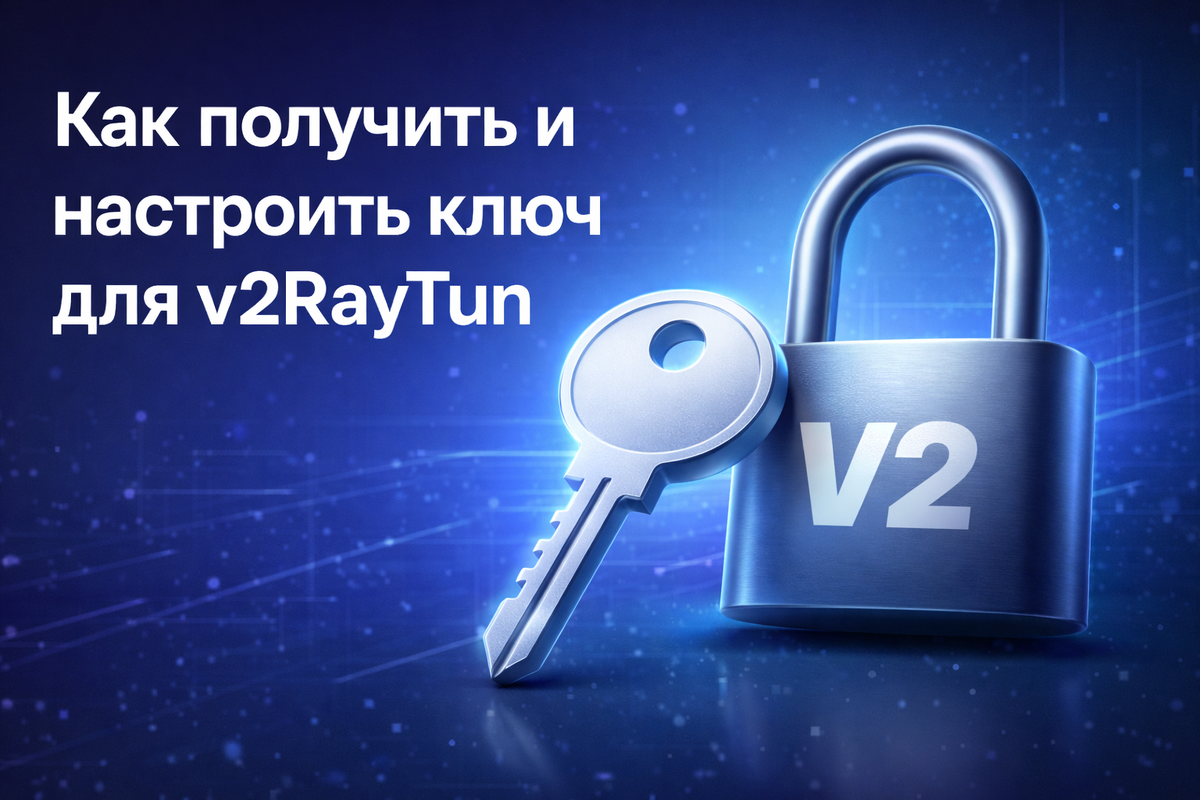 Как получить ключ подключения для v2RayTun