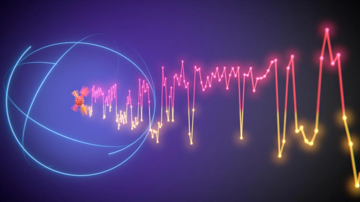    Поведение одиночного квантового спина достаточно предсказуемо.