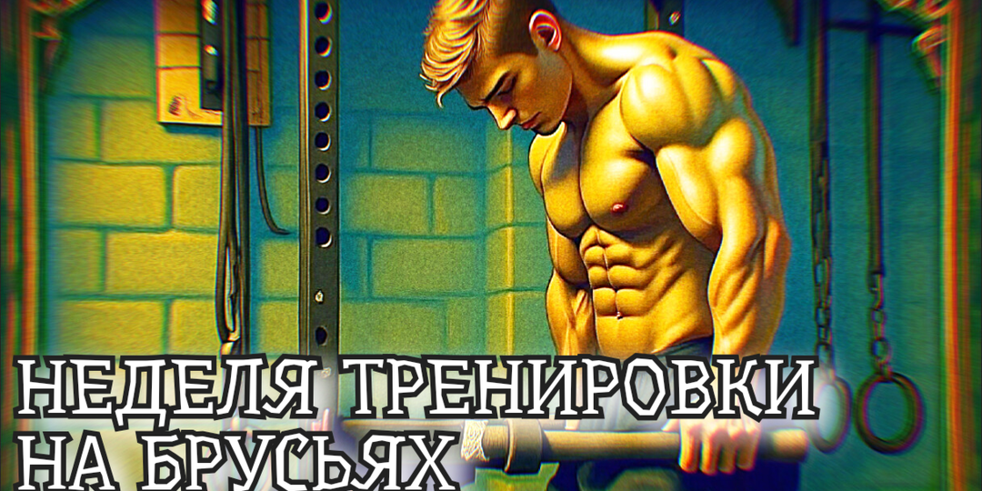 ОТЖИМАНИЯ НА БРУСЬЯХ: Твоя недельная тренировка