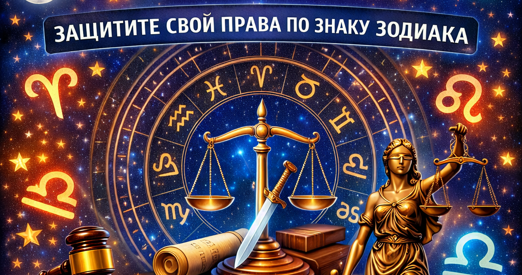 🔮 Юридический гороскоп на февраль 2026: защитите свои права по знаку Зодиака