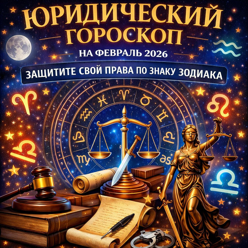 Юридический гороскоп на февраль 2026 года.