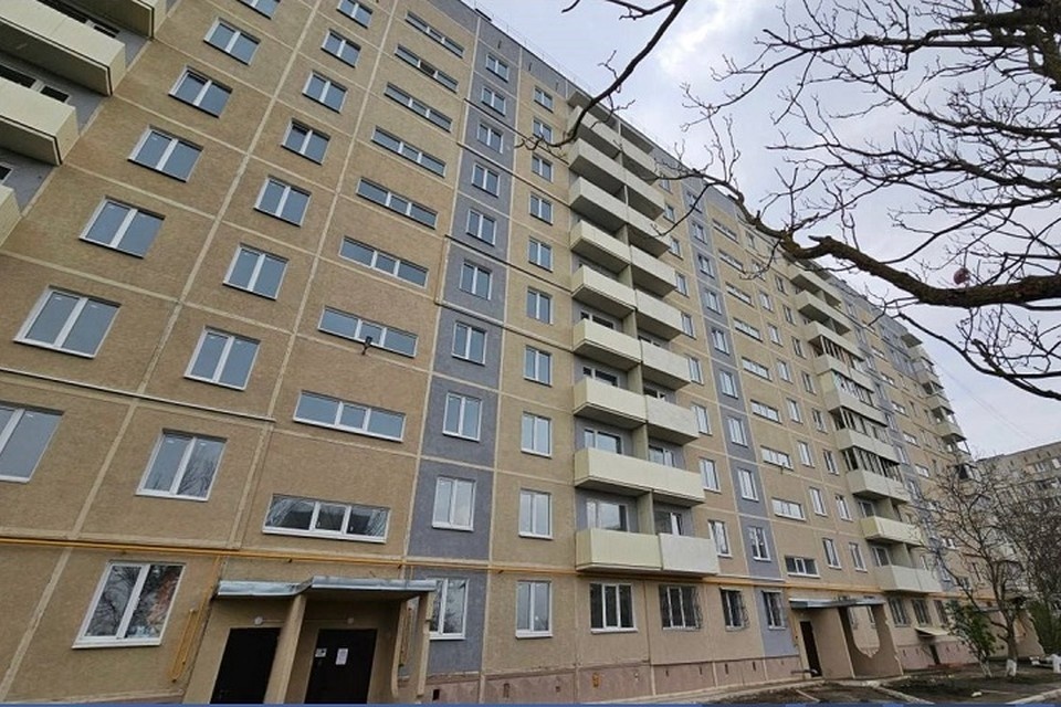    В Мариуполе восстановлен жилой дом на проспекте Маршала Жукова. Фото: «РКС-НР»