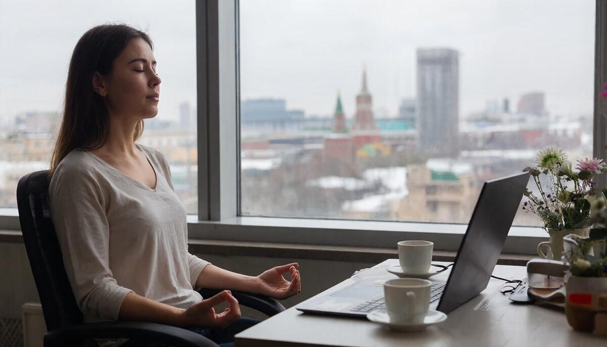 Стресс долой, трехминутные медитации для максимальной концентрации